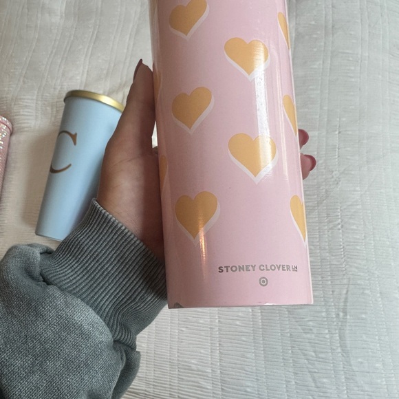 Tumbler water bottle lot assorted 8 total Lululemon Stony Clover Kate Spade - Picture 5 of 5